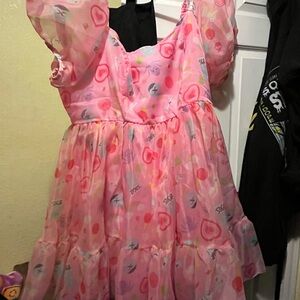 Dolls Kill Pink Powerpuff Girls Dress
